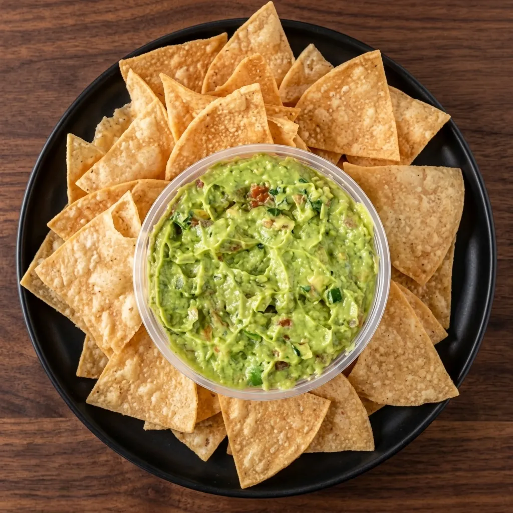 Guacamole, chips and Mexican appetizers at Tequila & Tacos Airdrie & Calgary